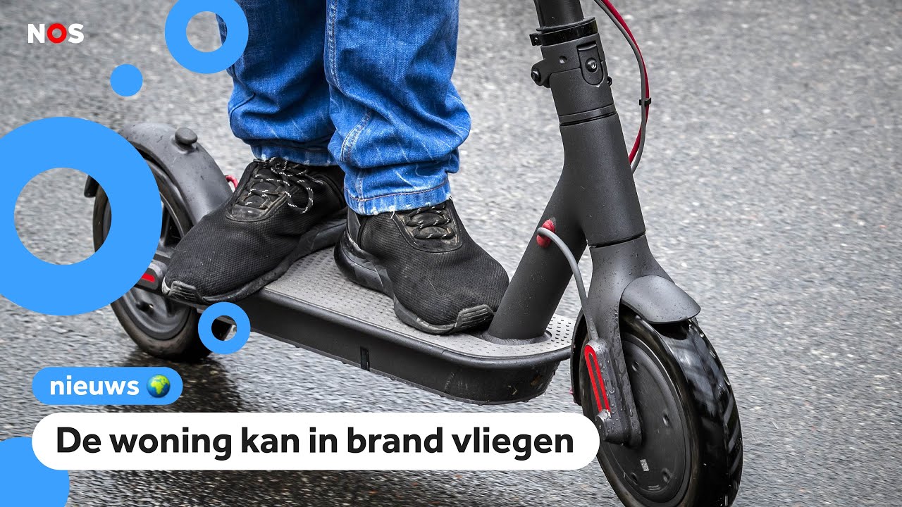 Brandweer waarschuwt: 'Laad je e-bike of step niet op in huis'