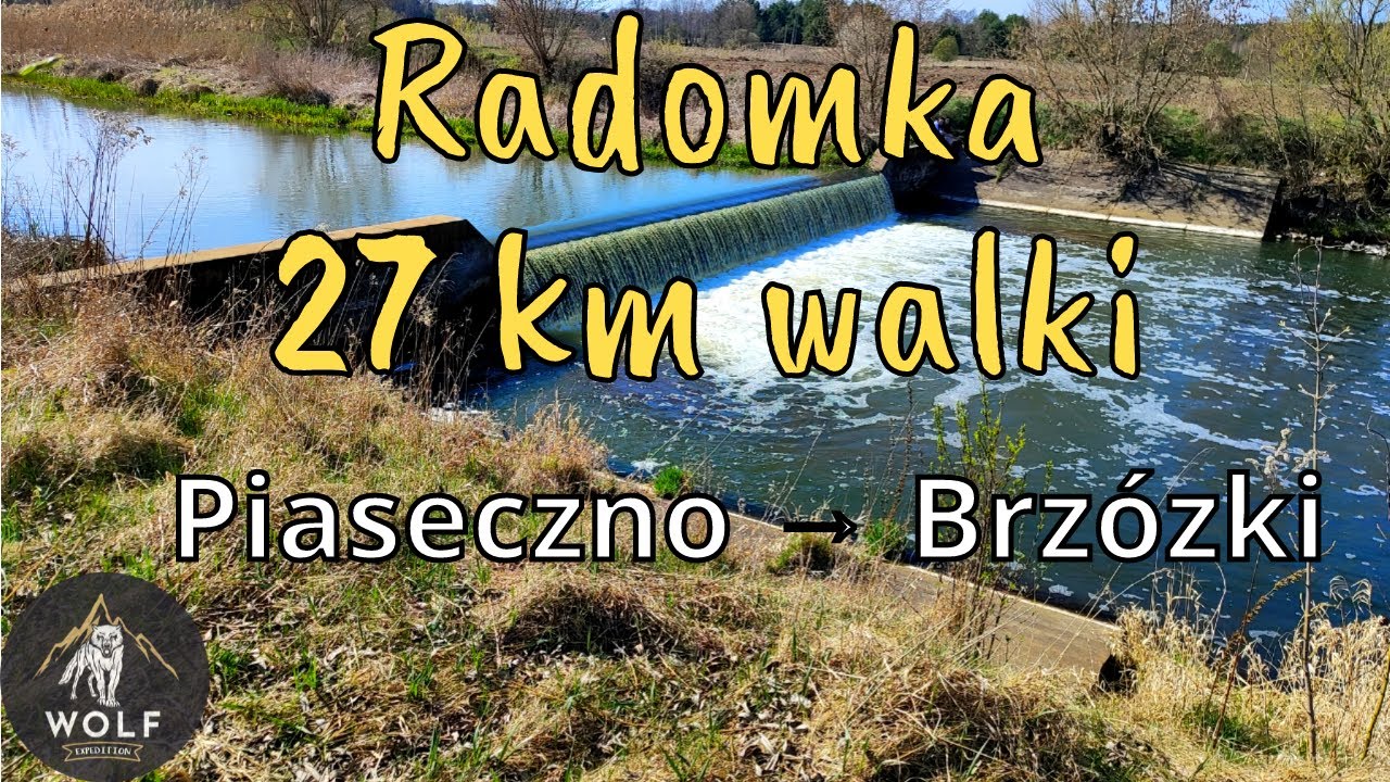 Spływ kajakowy Radomką – zamiast łatwo było jeszcze ciężej