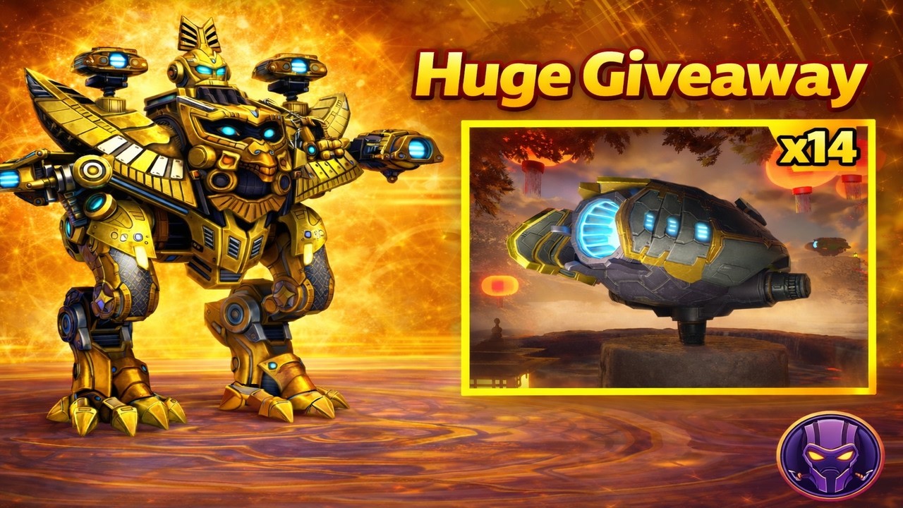 [WR]🔥Mix Squad Game 🎁14x Kroko Weapons Giveaway ｜ War Robots  #WRWinKroko
