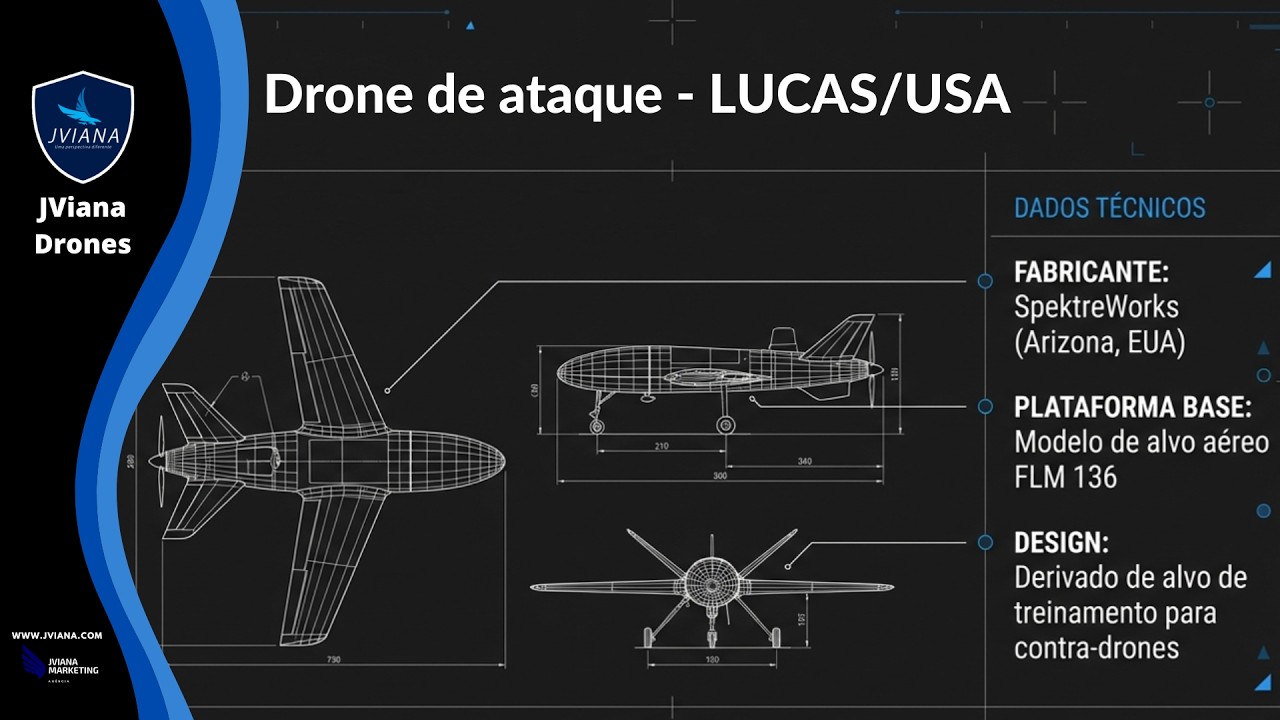 Novo drone de ataque dos USA - LUCAS