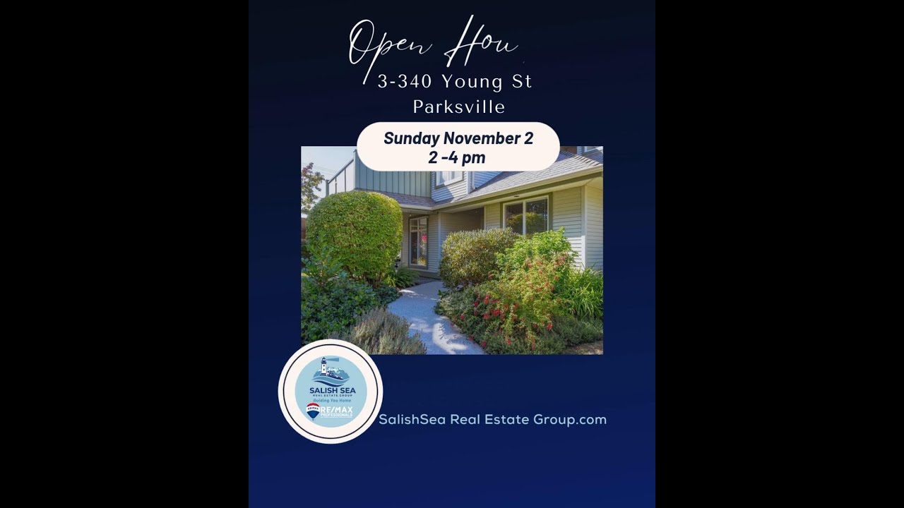 Open House - Beautiful 2 Bed Townhouse in Parksville on a quiet Cul-de-sac! Sunday 2 pm to 4 pm