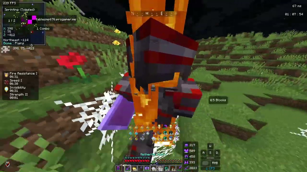 first fight on the table smp