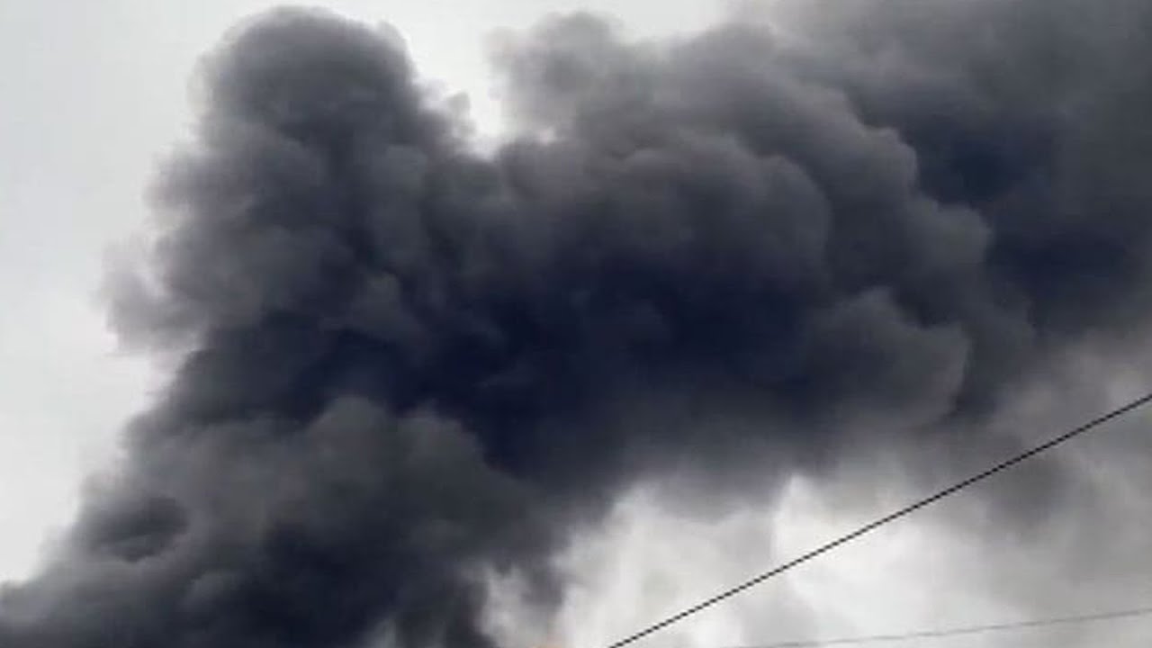 Watch: Huge Fire Breaks Out In Noida Factory
