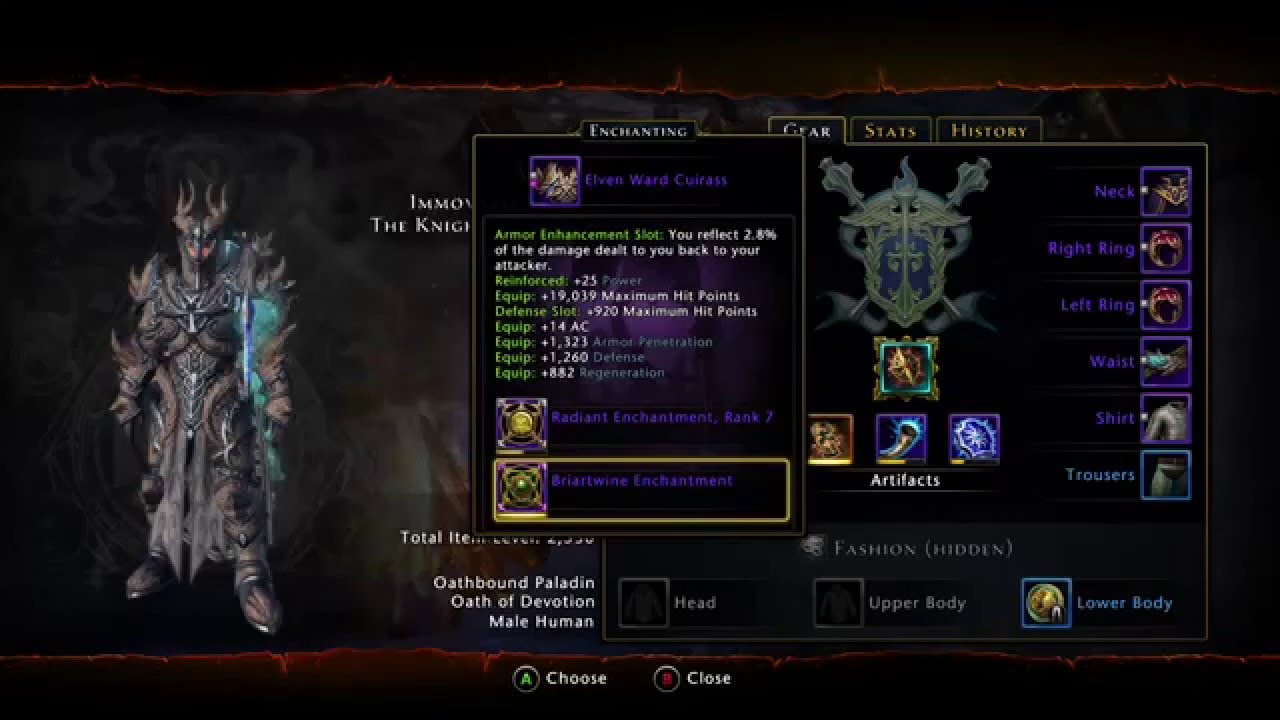 Neverwinter: Oathbound Paladin LAGADIN Build