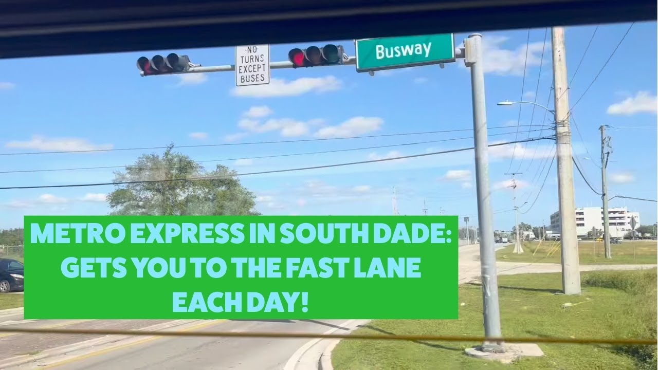 Riding Metro Express 601 from Allapattah Road Station to Florida City Park & Ride (Southbound)