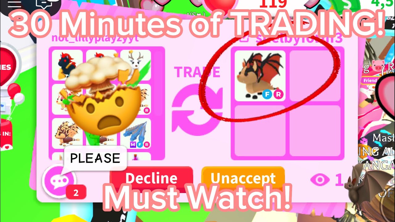 ✨30 Minutes of ADOPT ME TRADING!✨SHE WAS 25 FROSTS OVER?! High Tier Trading! 2025