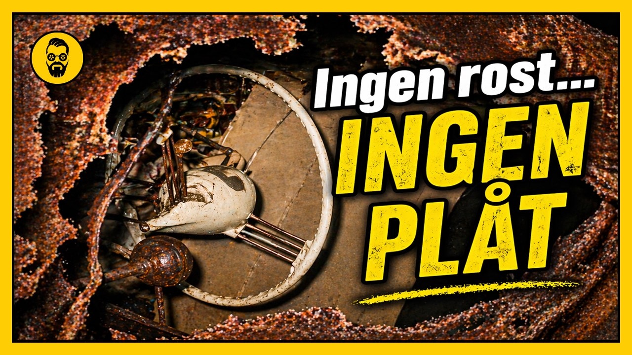 "Det fanns ingen rost, ingen plåt heller"