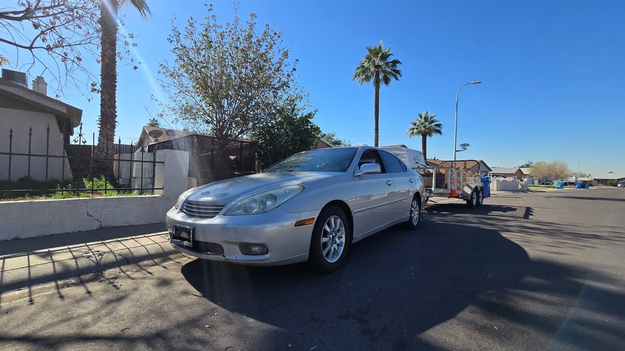 ⁰⁴ Lexus es330 pt1 corriendo 8 minutos se enfrenan solas las yantas ya no avansa buscando el prolema