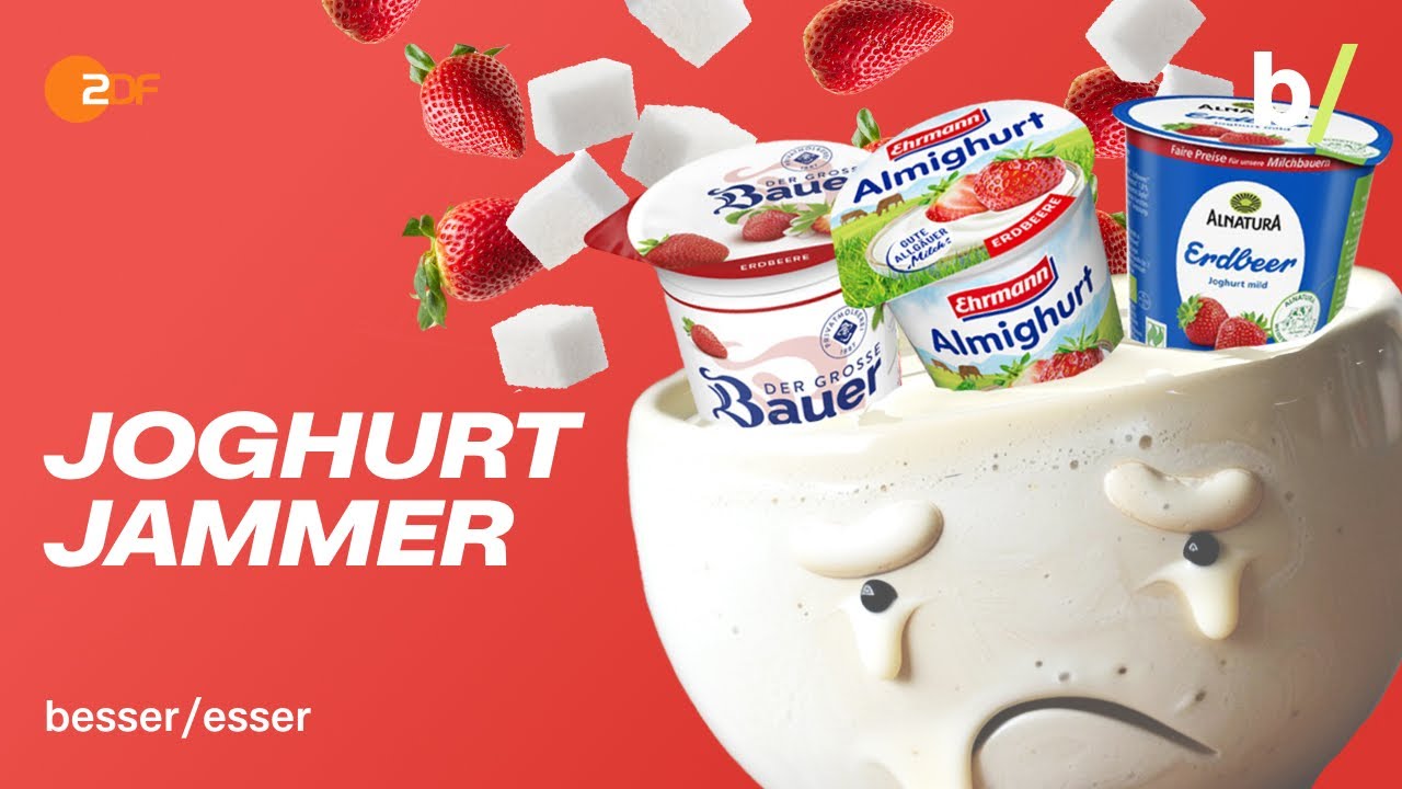 Erdbeer Eklat: So wenig Frucht steckt in Erdbeerjoghurt I WISO