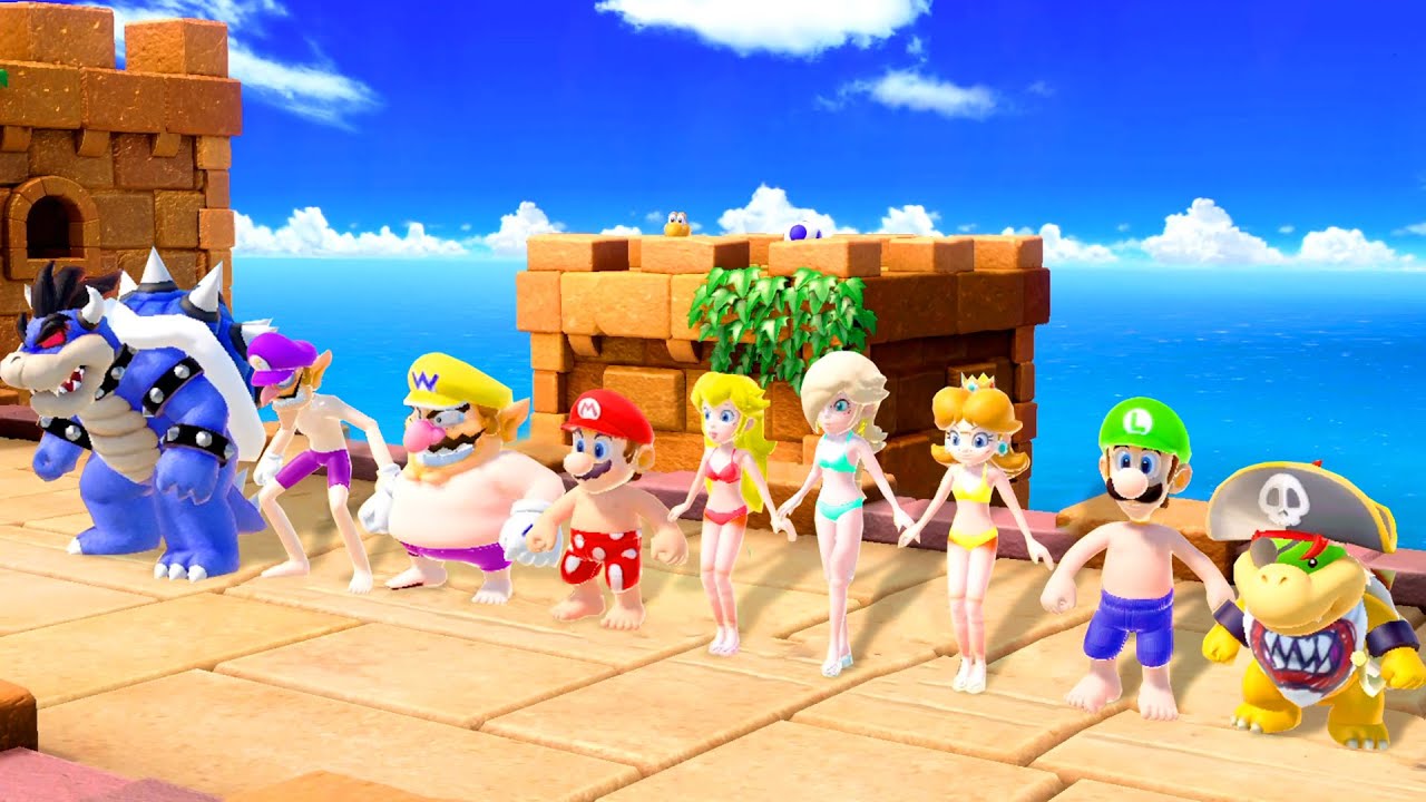 【マリオパーティシリーズ】すべてのサバイバルミニゲームピーチVsデイジーVsマリオVsルイージ(COM最強 たつじん)