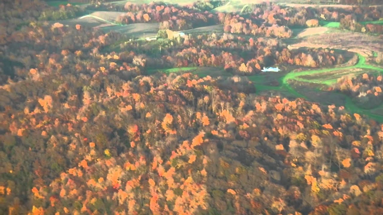 Fall Colors - Flying high above