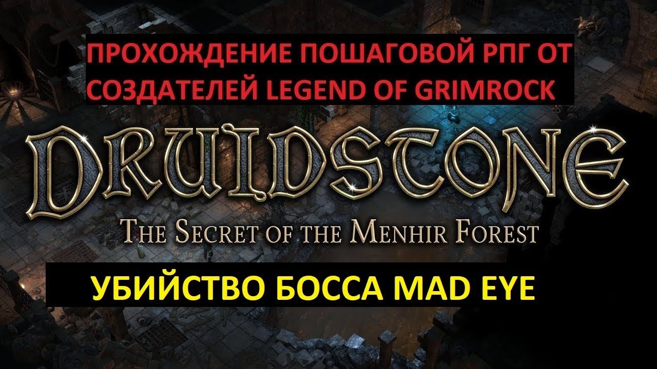 ИГРЫ РАЗУМА, УБИЙСТВО БОССА MAD EYE - Druidstone The Secret of the Menhir Forest #13