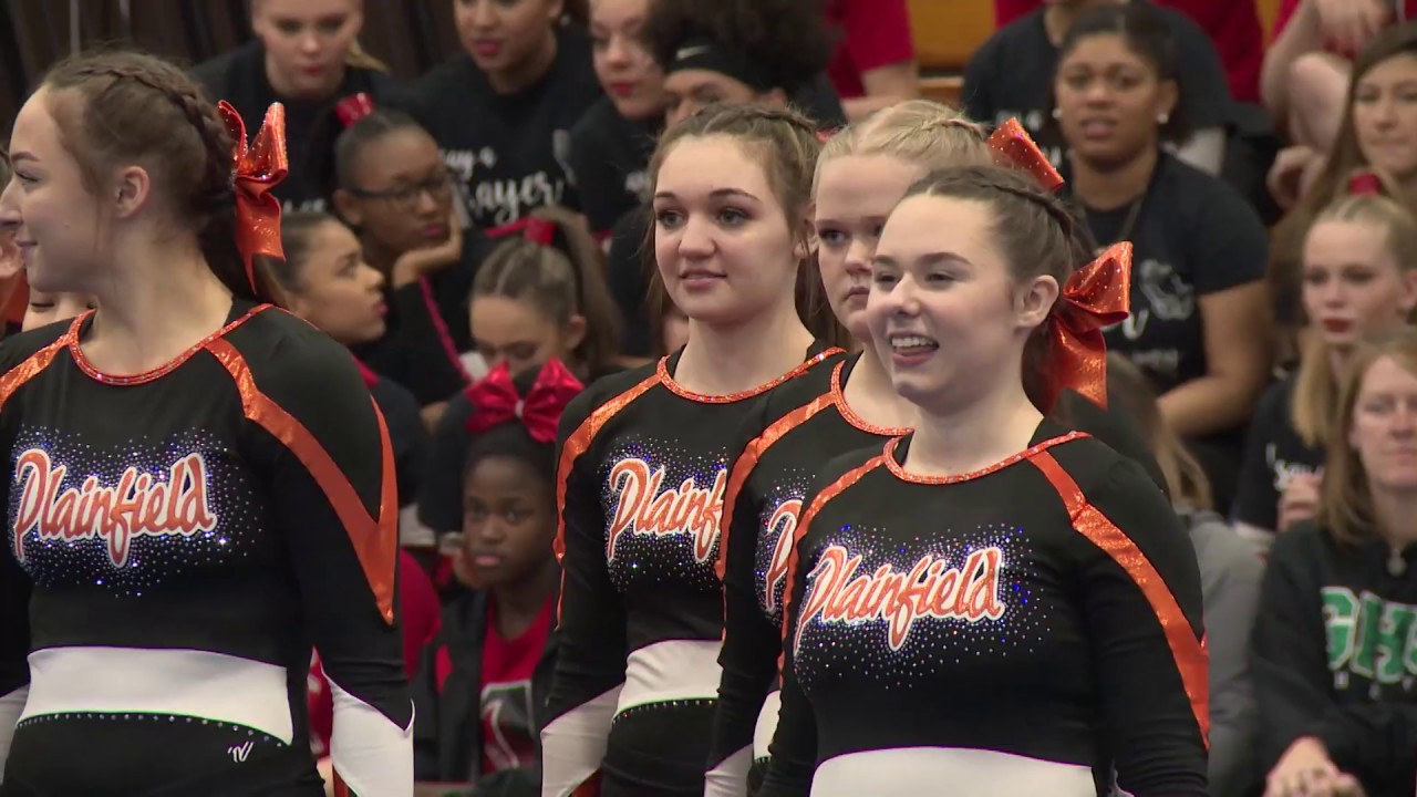 Plainfield High School at 2019 ECC Cheerleading Championship