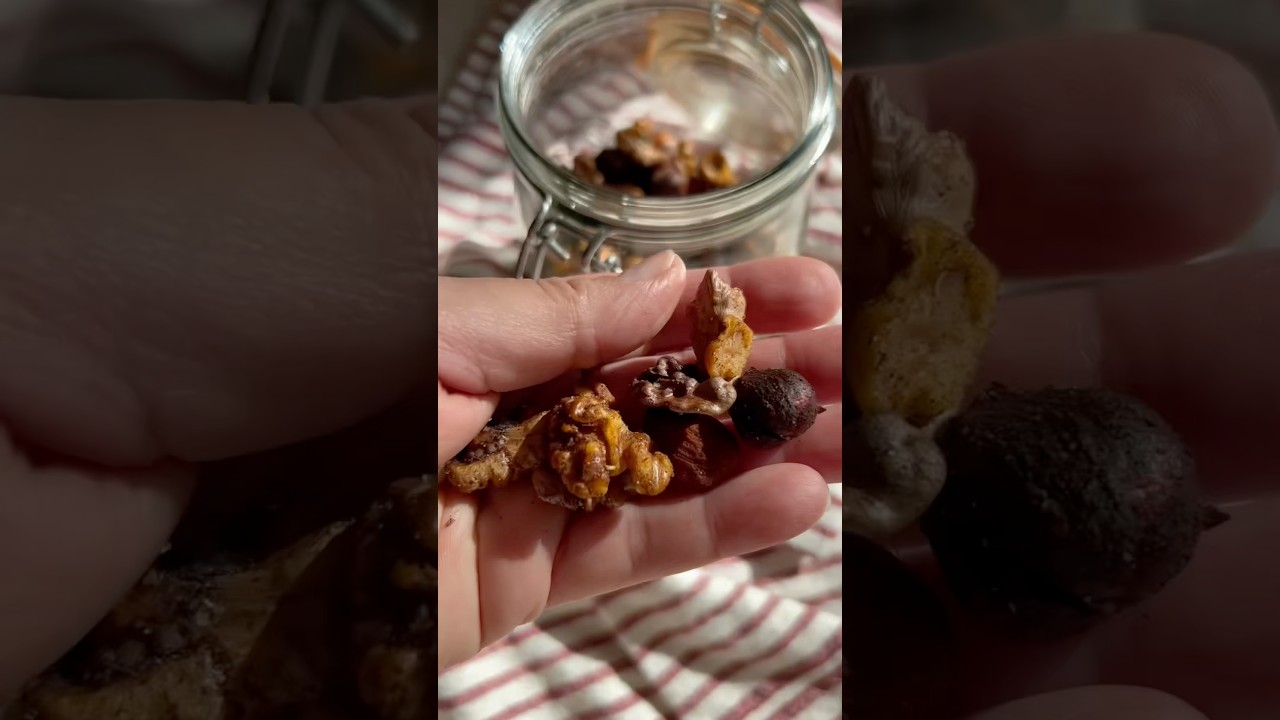 Oven roasted nuts The best snack ever #recipe #fypage #roasted #exploremore #ramadan