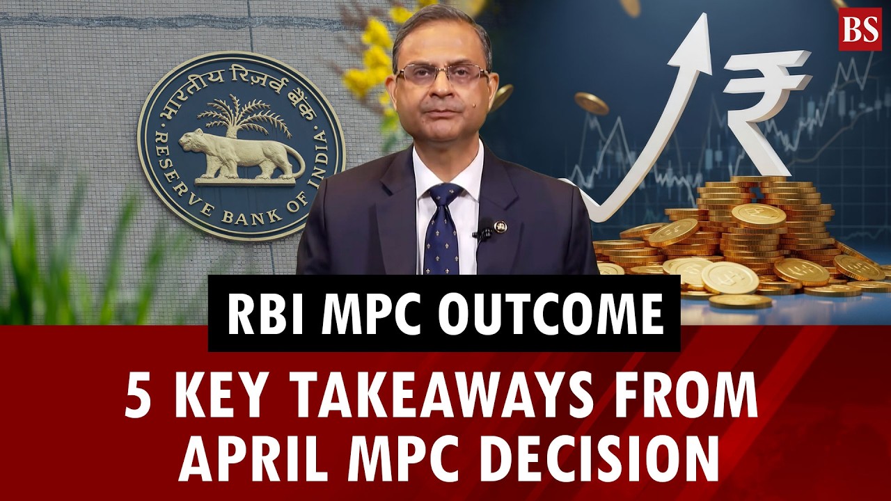 RBI MPC Outcome: 5 key takeaways from April MPC decision | Repo rate | Business News