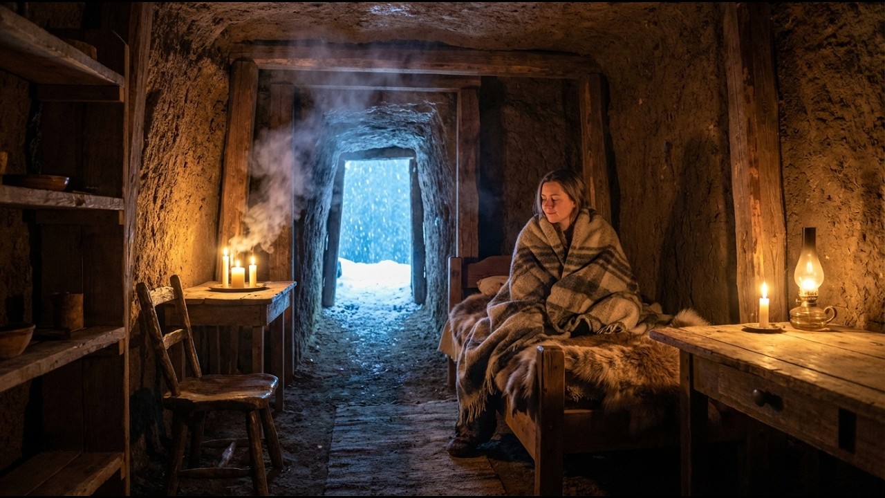 Neighbors Called Her Dugout Bedroom Insane — Until Her Slept Warm Without Burning Any Firewood