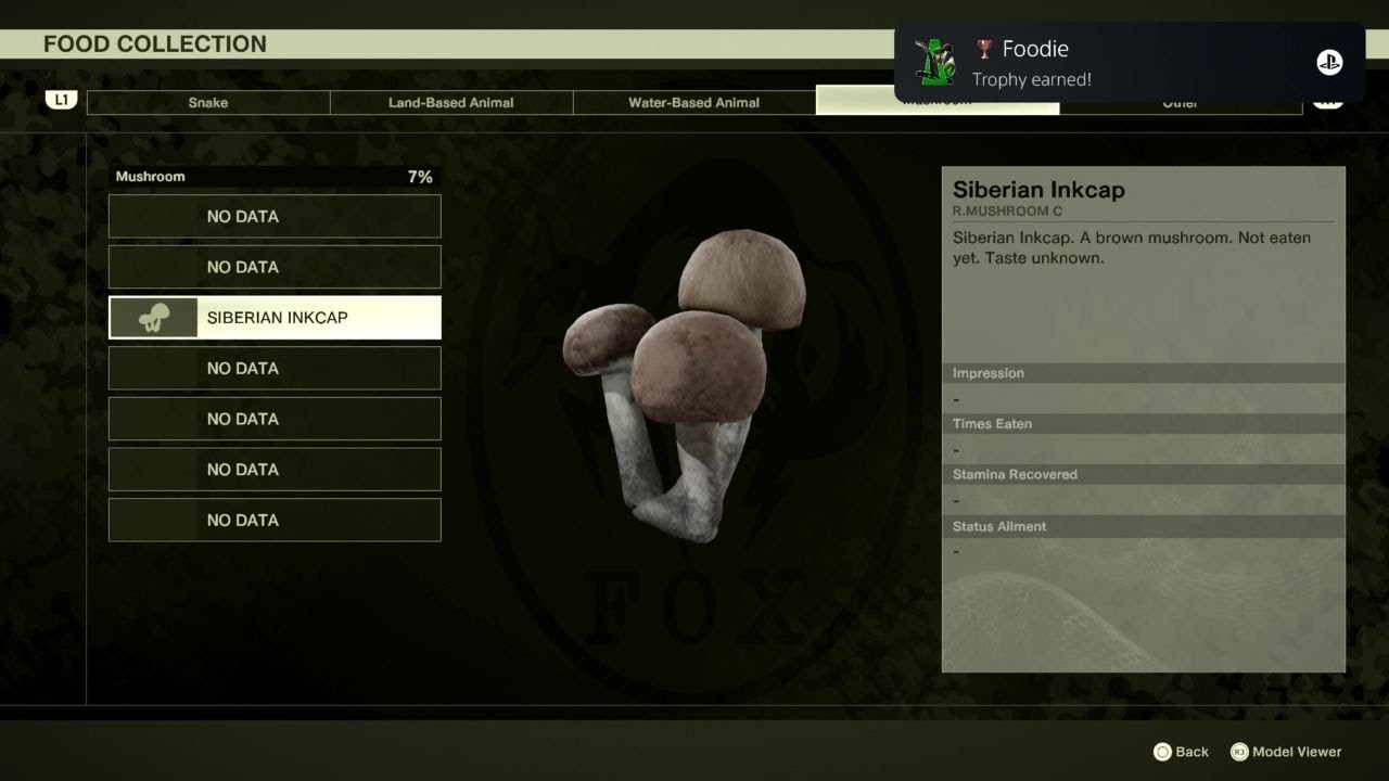 MGS Delta (PS5 Pro): Foodie Trophy Guide