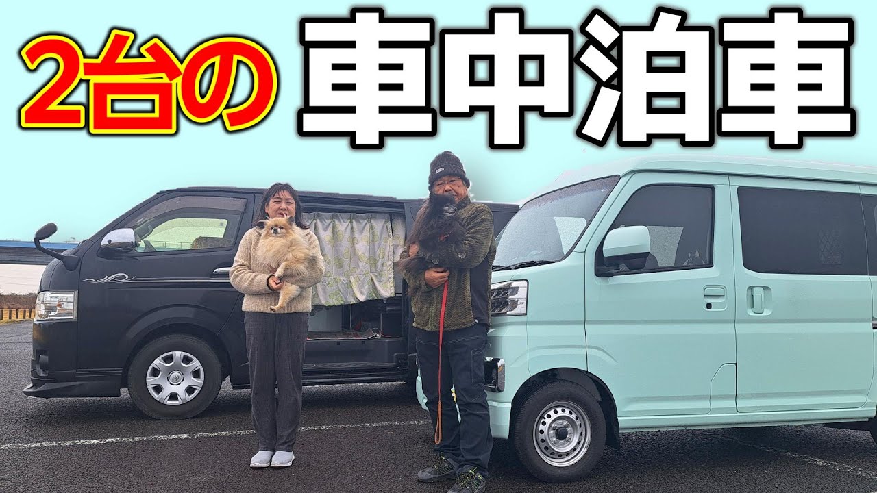 【車中泊車2台持ち】15歳の老犬と歩む、60代夫婦のこれから