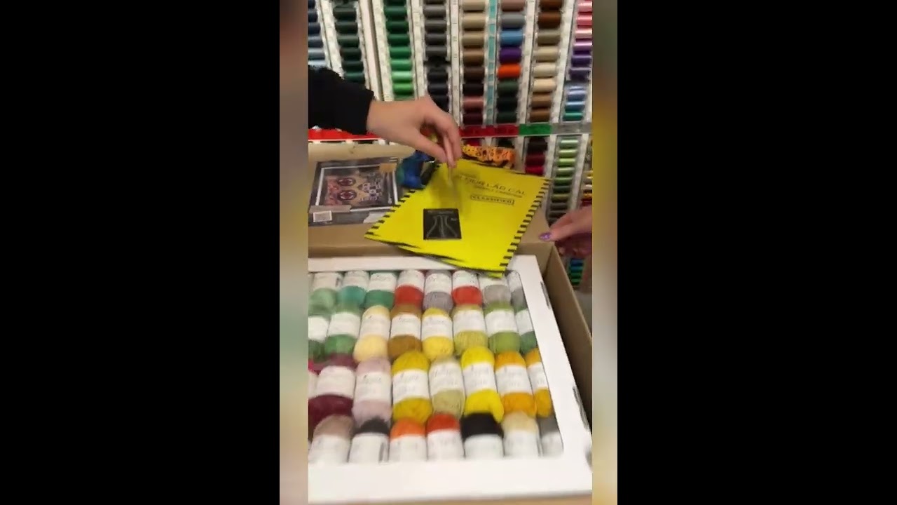 Scheepjes Colour Lab CAL Metropolis unboxing