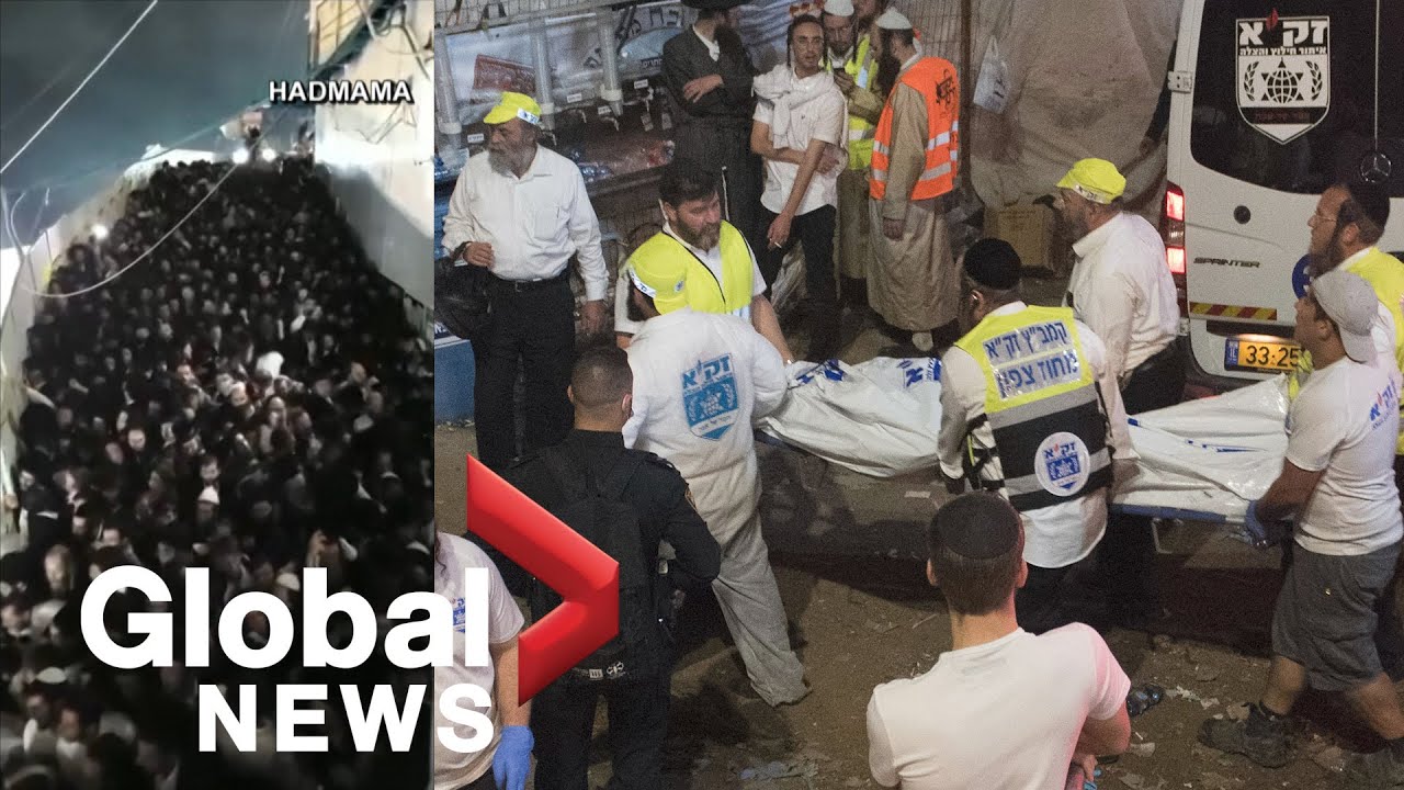 Stampede at Israeli religious festival leaves at least 44 dead