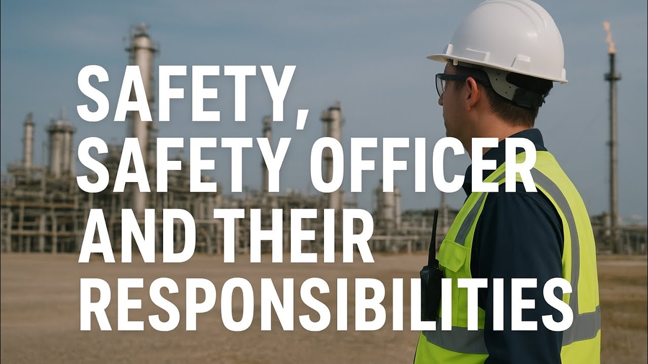 Safety, Safety Officer and their Responsibilities 