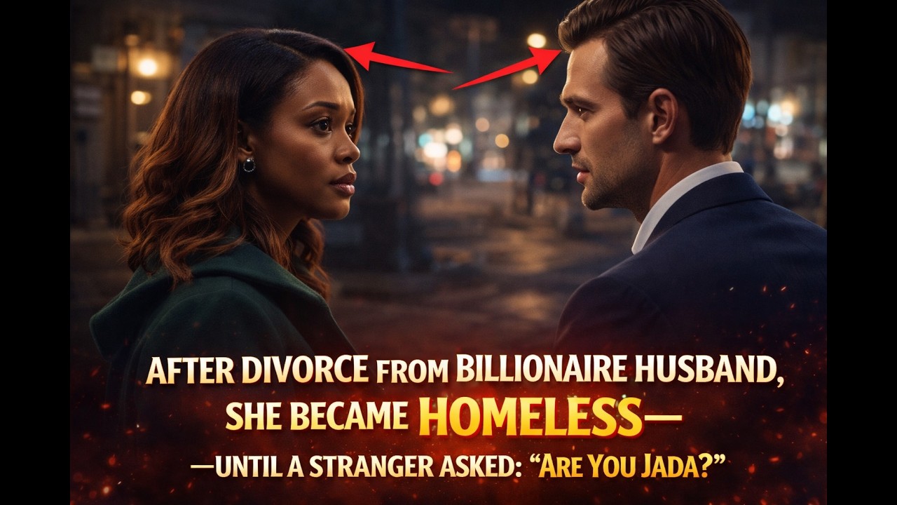 After Divorce from Billionaire Husband, She Became Homeless—Until a Stranger Asked: “Are You Jada?