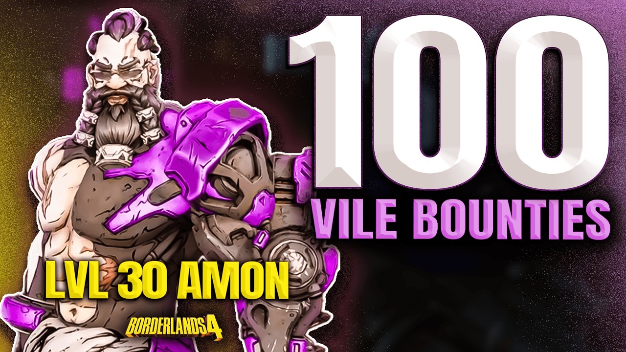 Farming 100 VILE BOUNTIES in Borderlands 4 (so you don't have to)