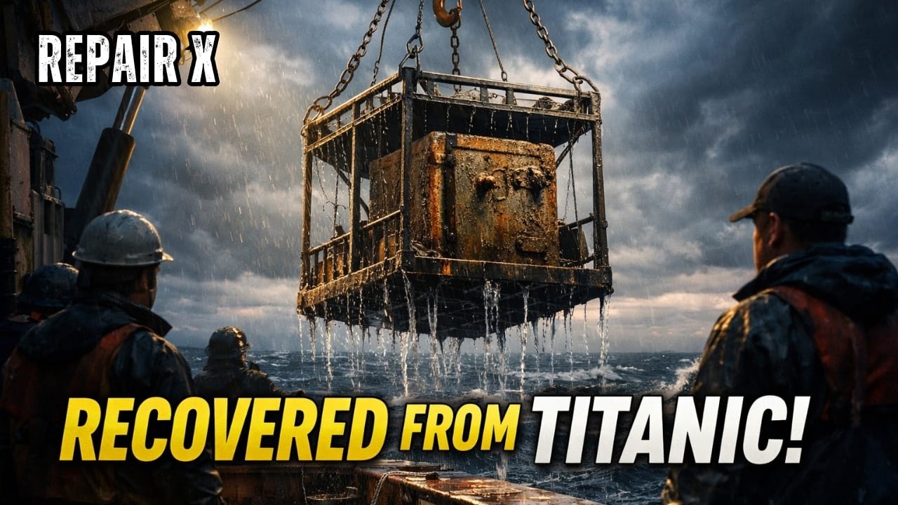 They Found a Locked Safe on the Titanic… Then Opened It | Repair X