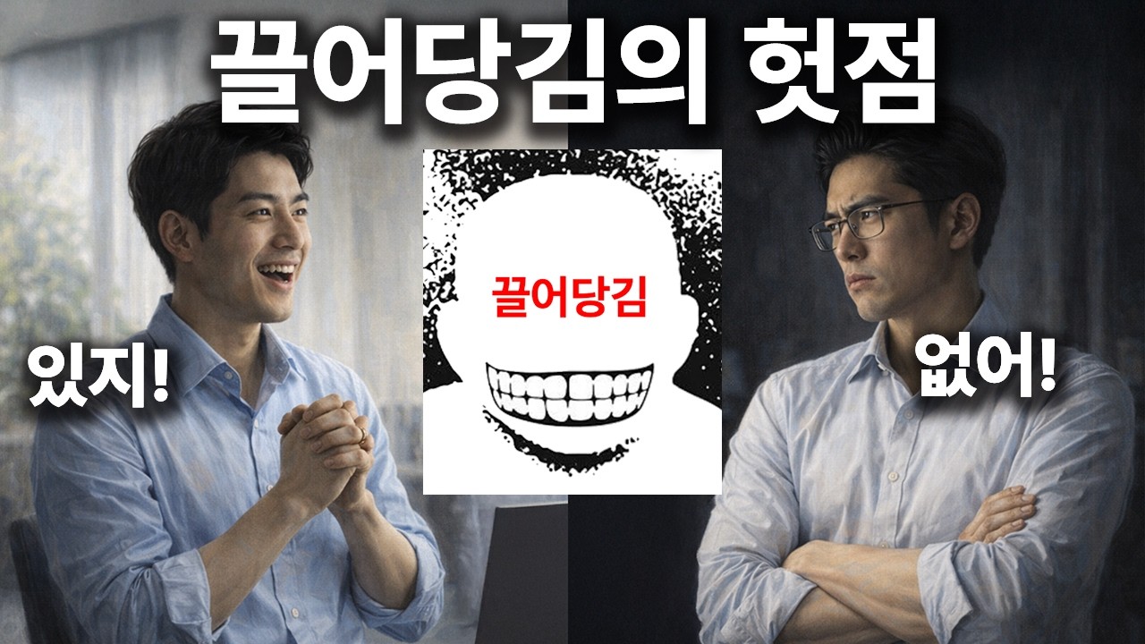 끌어당김의 법칙은 있는 것도, 없는 것도 아니다.
