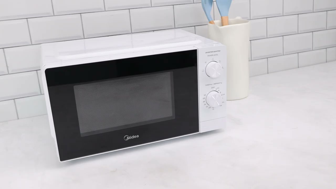 Midea's 20L Manual Inverter Microwave - White