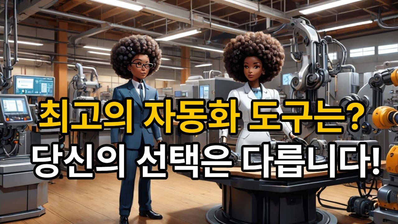 AI 자동화 툴, 뭐가 진짜 쓸만할까 실전 비교@한스푼AI @일상AI지혜 #AI자동화#업무자동화#AI업무효율#노코드자동화#AI워크플로우#기업자동화#AI생산성#AI컨설팅교