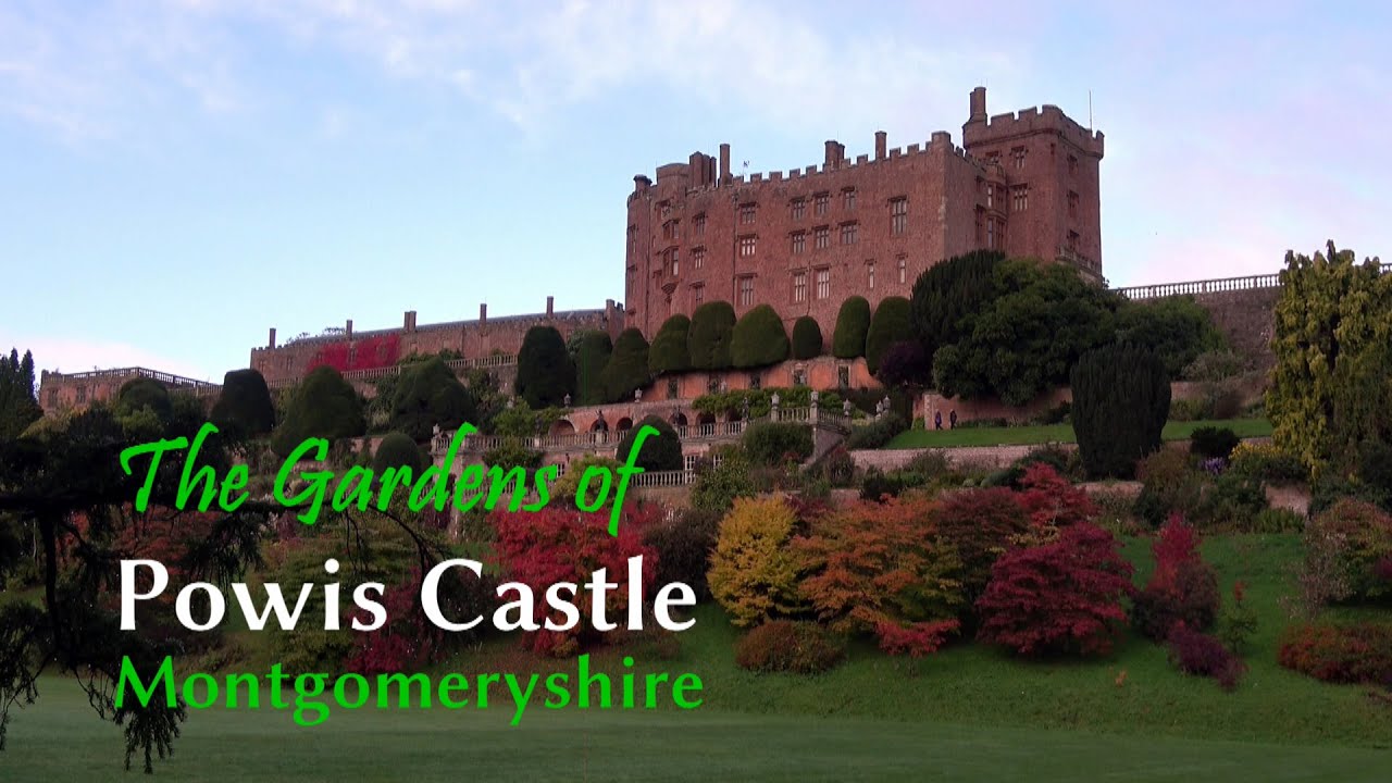 Powis Castle Gardens, Montgomeryshire, Wales - Autumn colours