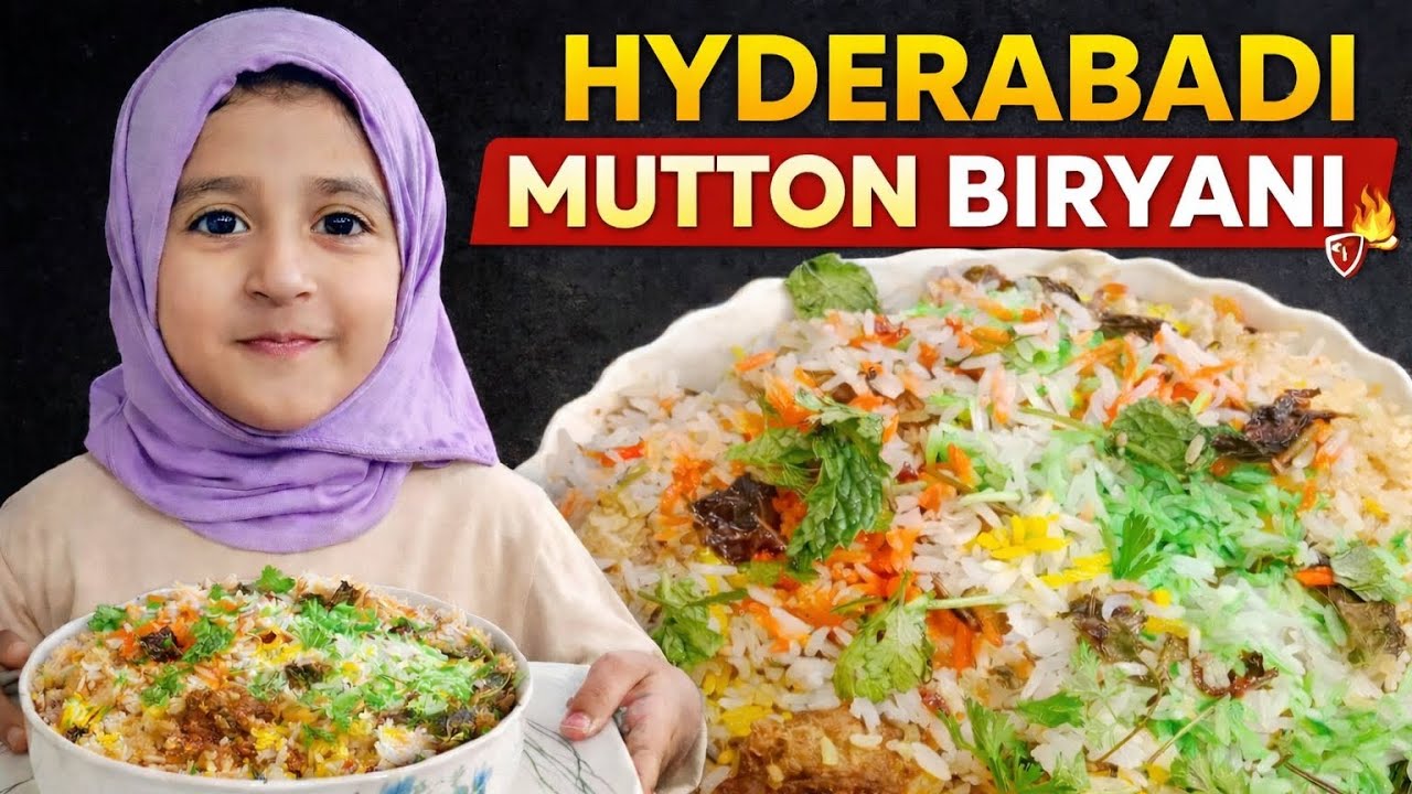 Hyderabadi Mutton Biryani Recipe | Authentic Dum Biryani at Home | Full Cooking Video