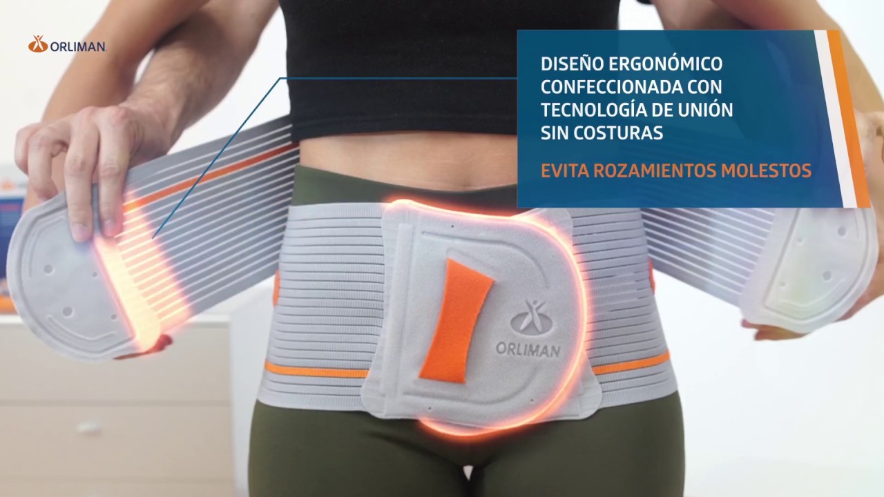 Orliman Evotec® Faja sacrolumbar semirrígida