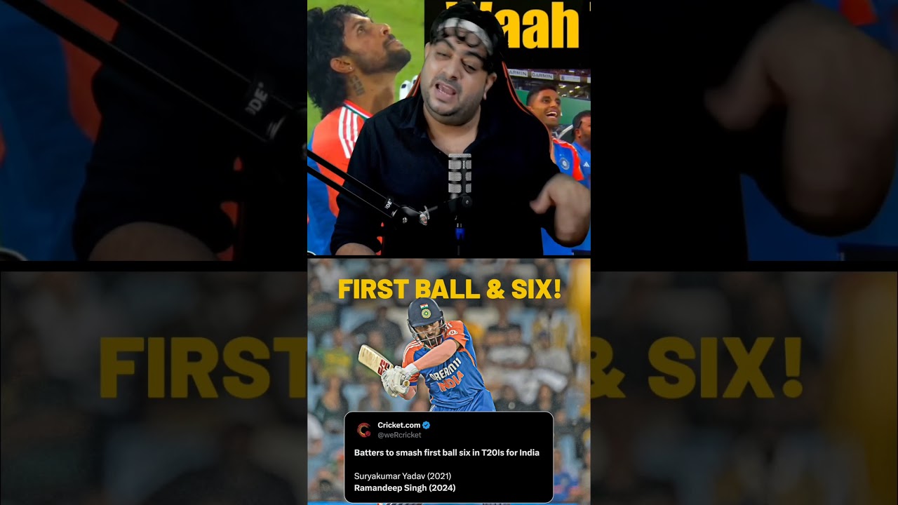 Ramandeep Singh six👏#t20cricket #indvssa #ramandeepsingh #hardikpandya #southafrica #t20worldcup