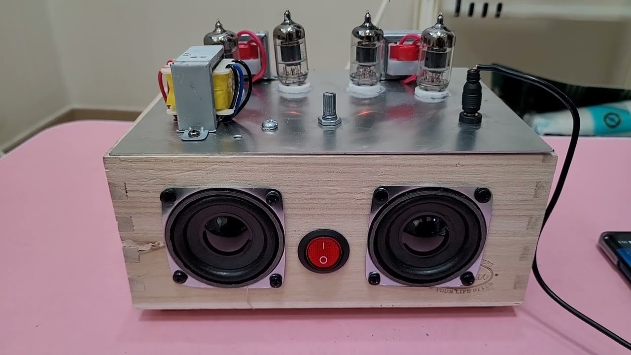 6J1+6J1 MINI TUBE AMP DIY