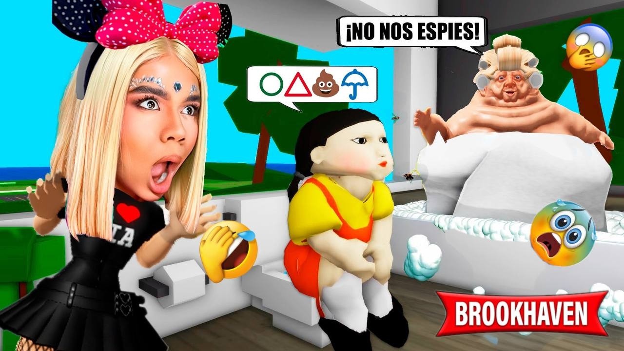 ESPIANDO CASAS TURBIAS 😈 en BROOKHAVEN 😂 ROBLOX (Marat&oacute;n)