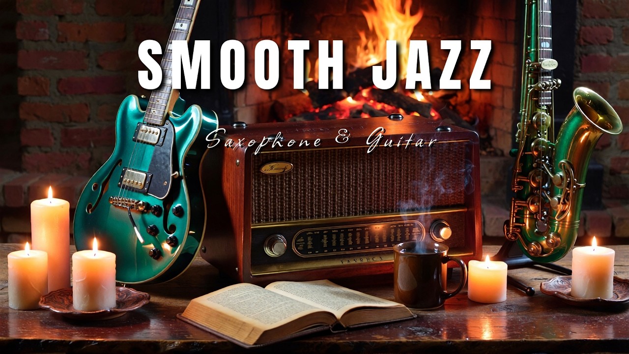 Smooth Jazz & Soul R&B Instrumental – Warm Saxophone & Guitar for Focus and Relaxation.