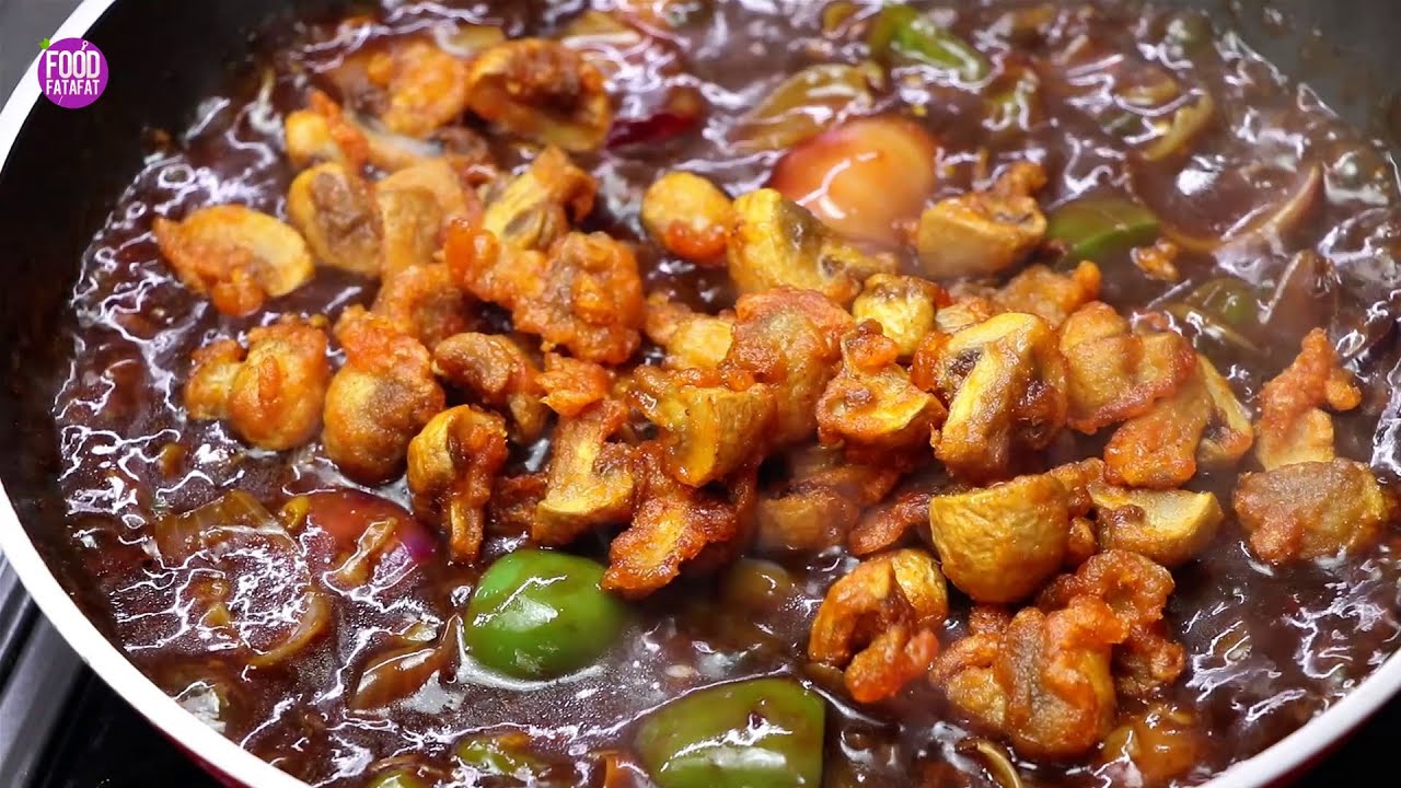 Chilli mushroom! Mushroom recipes!