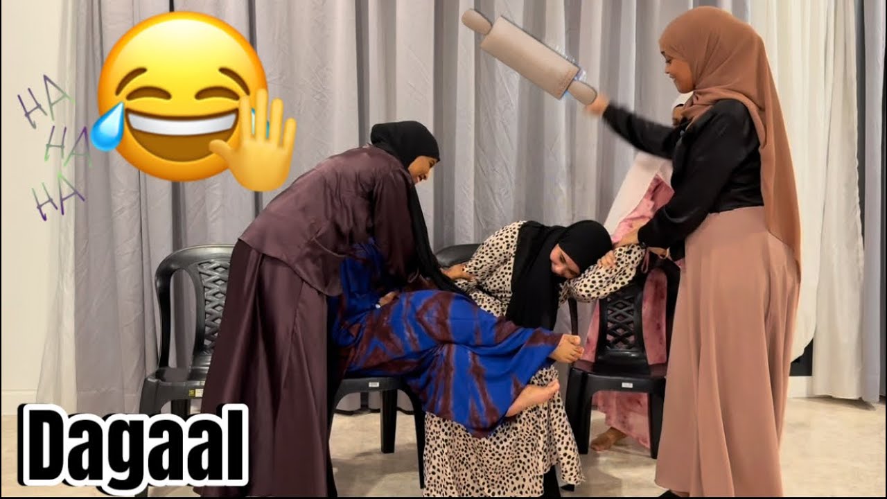 CHALLENGE QAYAANO IYO DAGAAL ISKU BADLAAY🤣🤣