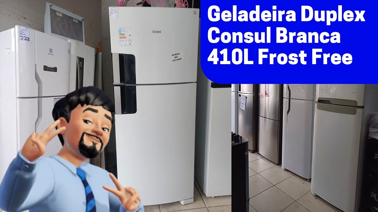 GELADEIRA DUPLEX CONSUL 410L FROST FREE #explorar #explore #geladeira #saldão #rewiew #JS