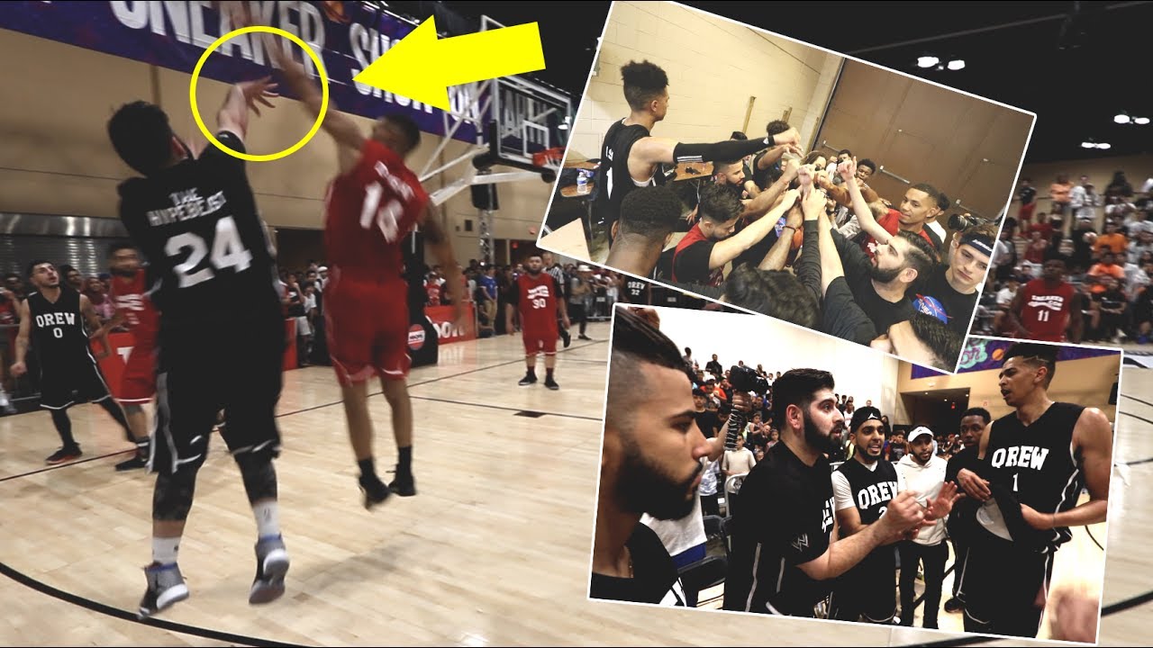 THE BIGGEST SHOT OF MY LIFE!! (YOUTUBE ALL STAR GAME IN OVERTIME!!)
