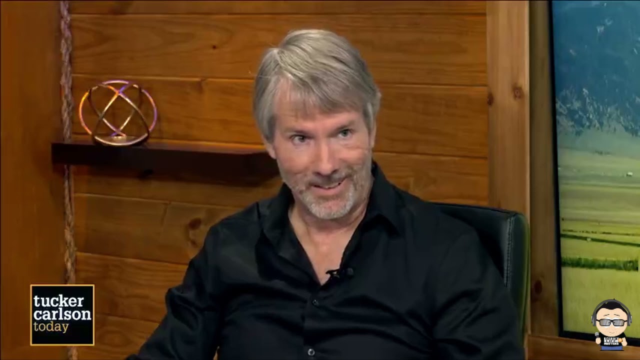 FYM News: Michael Saylor Explains Bitcoin on Tucker Carlson Today - full interview (720p)