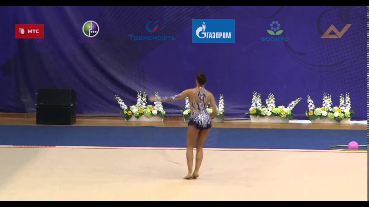 Alexandra Merkulova Hoop - Russian Championships Penza 2014