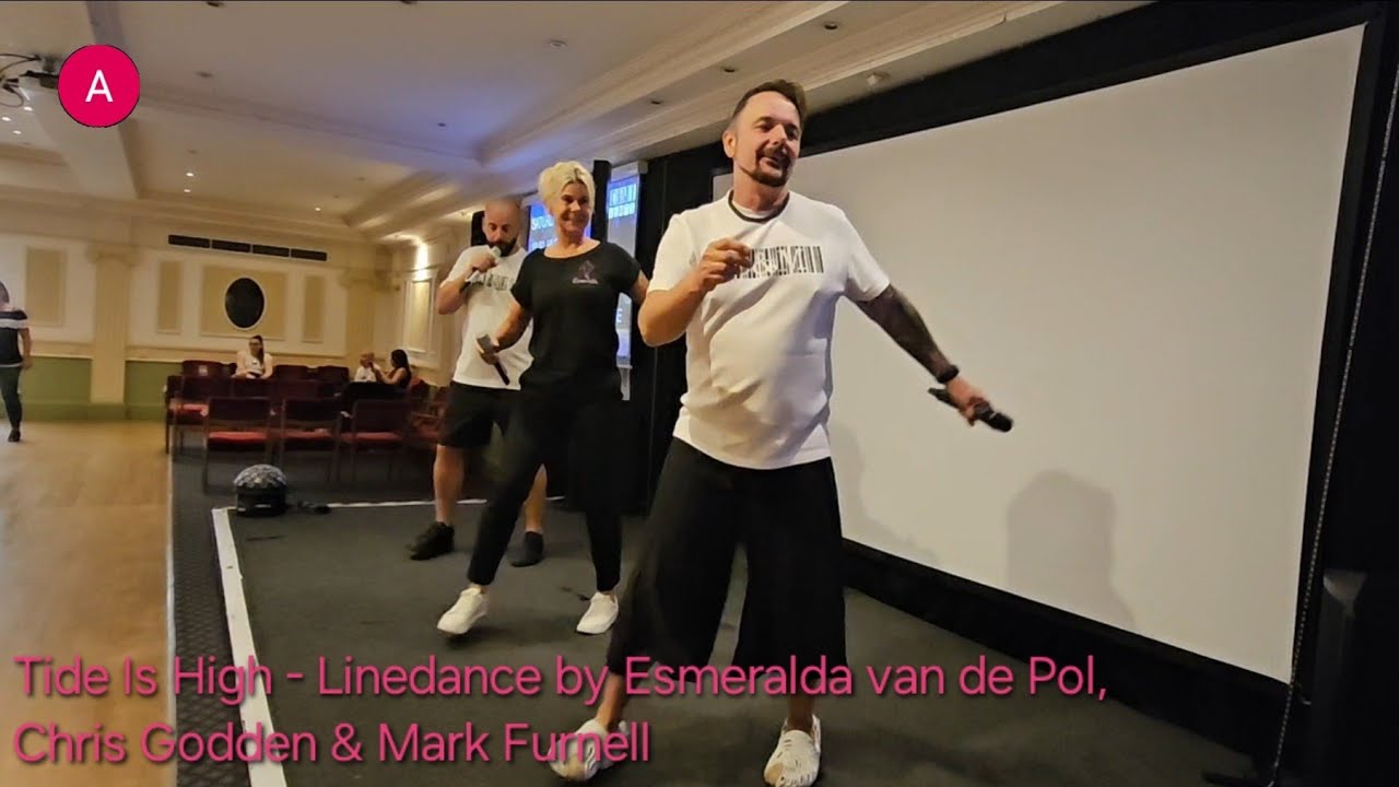 Tide Is High - Linedance by Esmeralda van de Pol, Chris Godden & Mark Furnell @C&M-FITS25