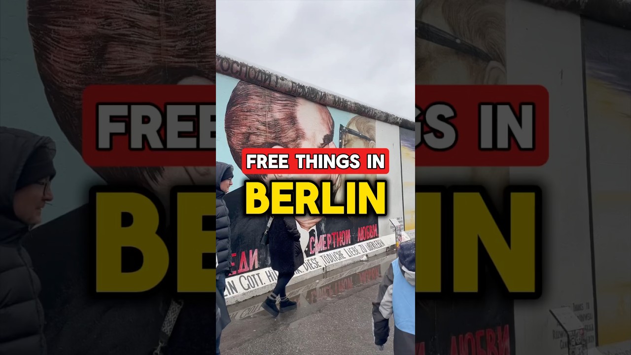 Free things to do in Berlin Germany #berlinguide #berlintraveltips #germanytravelguide