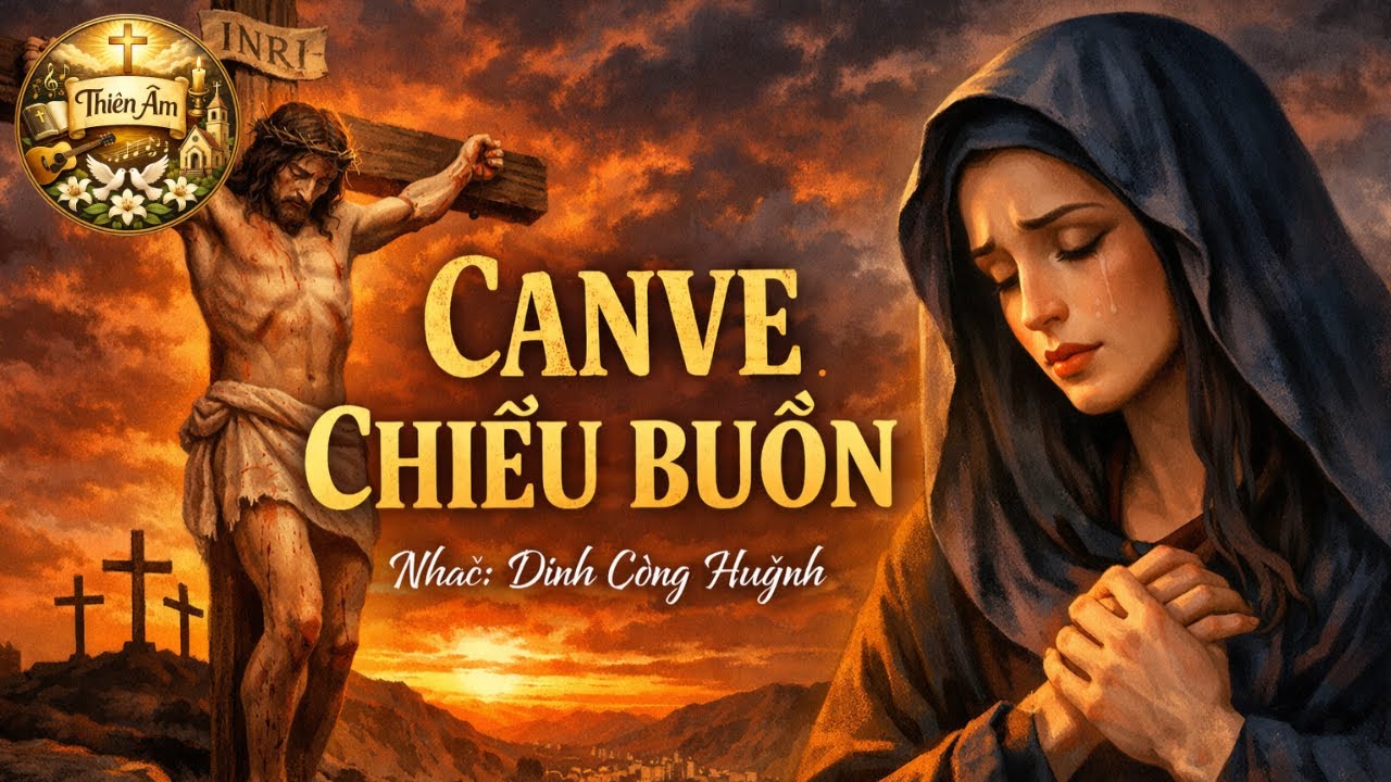 CanVê Chiều Buồn - Đinh Công Huỳnh | AI cover Thánnh Ca | Thiên Âm