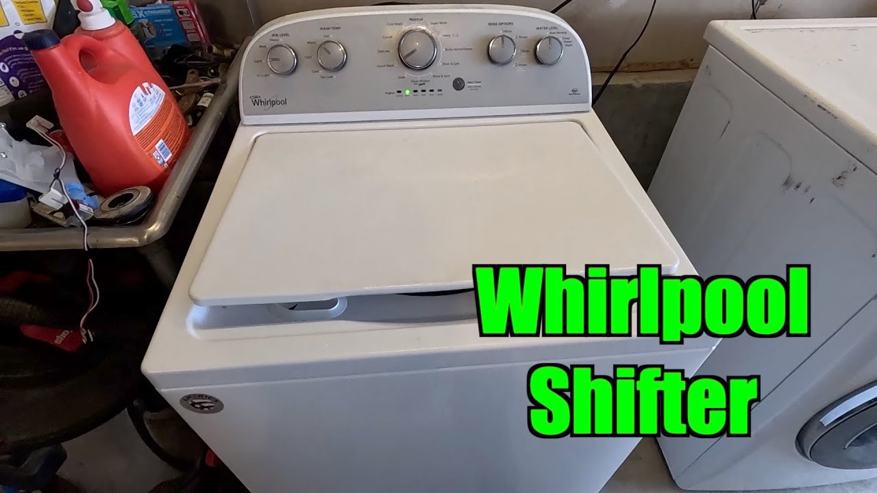Whirlpool Washer Shifter Change Out