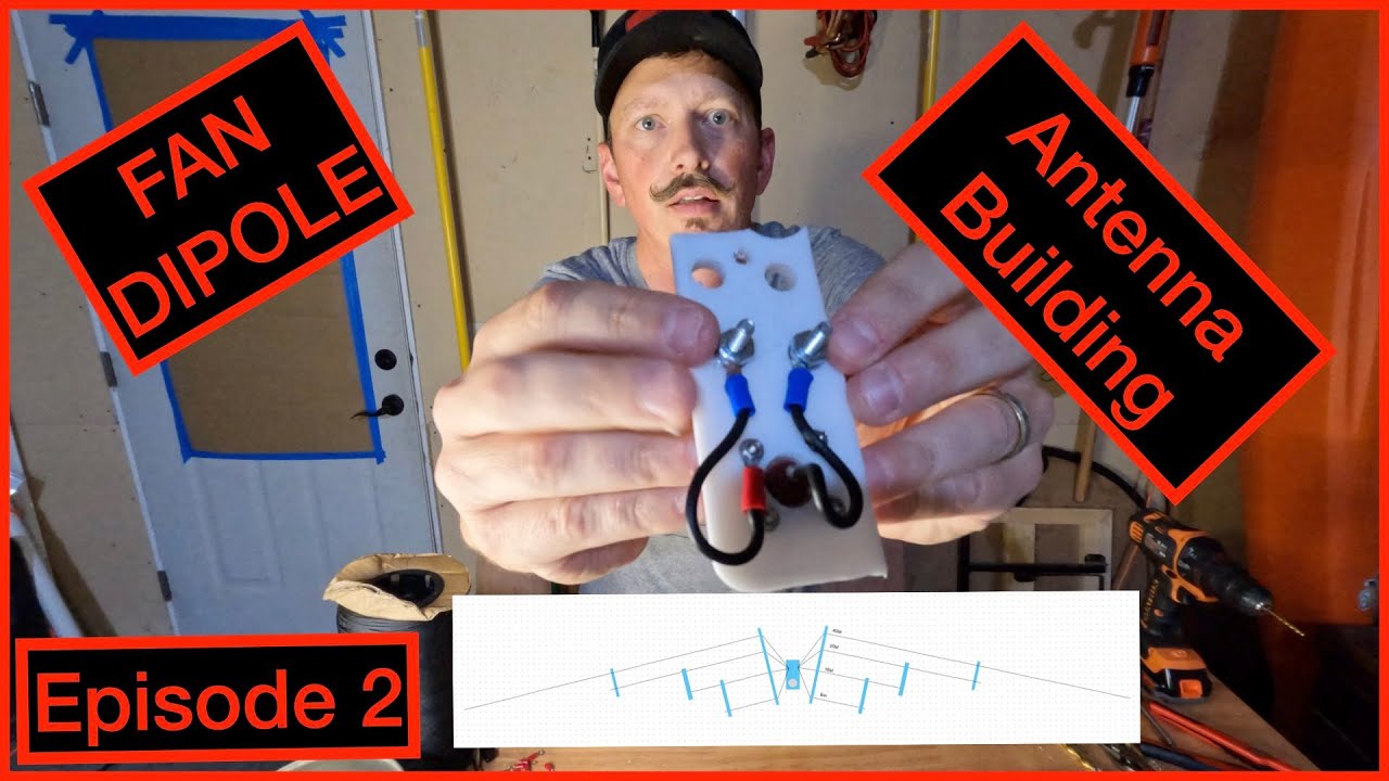 Antenna Build Series 2- How to Build a Multiband Fan Dipole