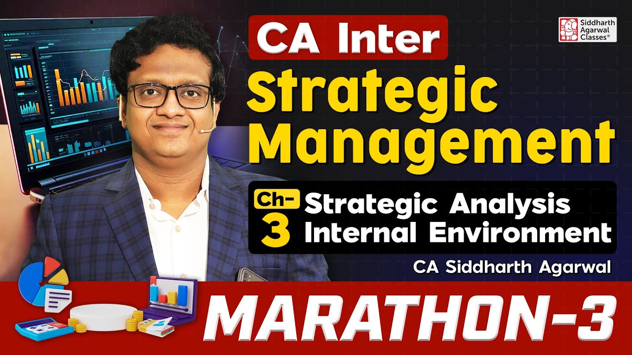 Strategic Management Marathon 3 | Chapter 3 Internal Environment | 100% Revision | Siddharth Agarwal